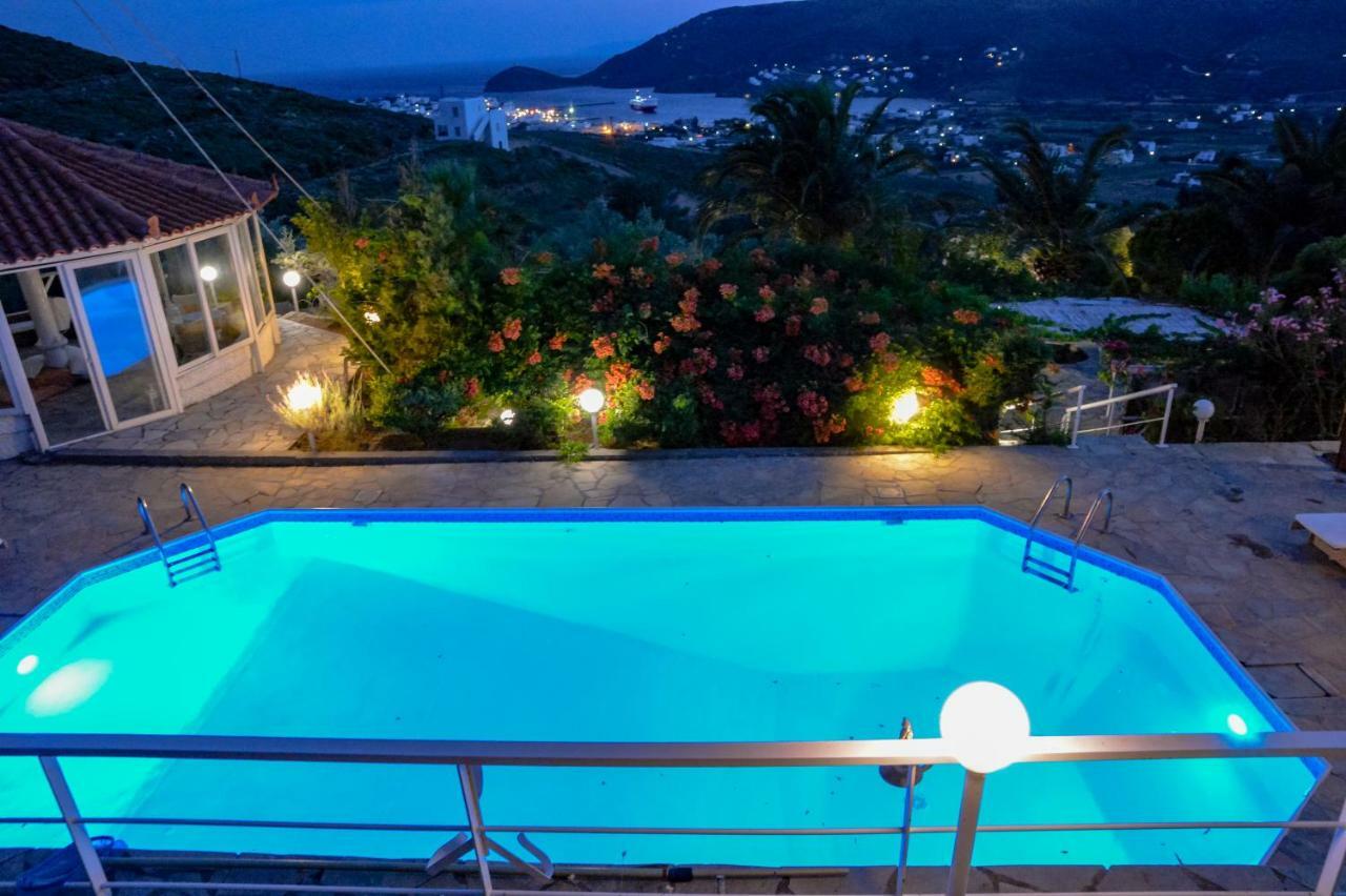 Kymothoi Rooms & Pool Bar Gavrio Dış mekan fotoğraf