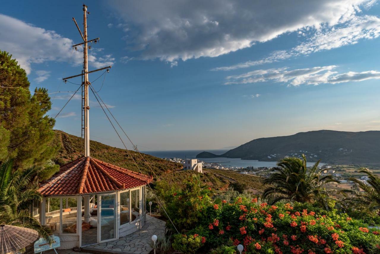 Kymothoi Rooms & Pool Bar Gavrio Dış mekan fotoğraf