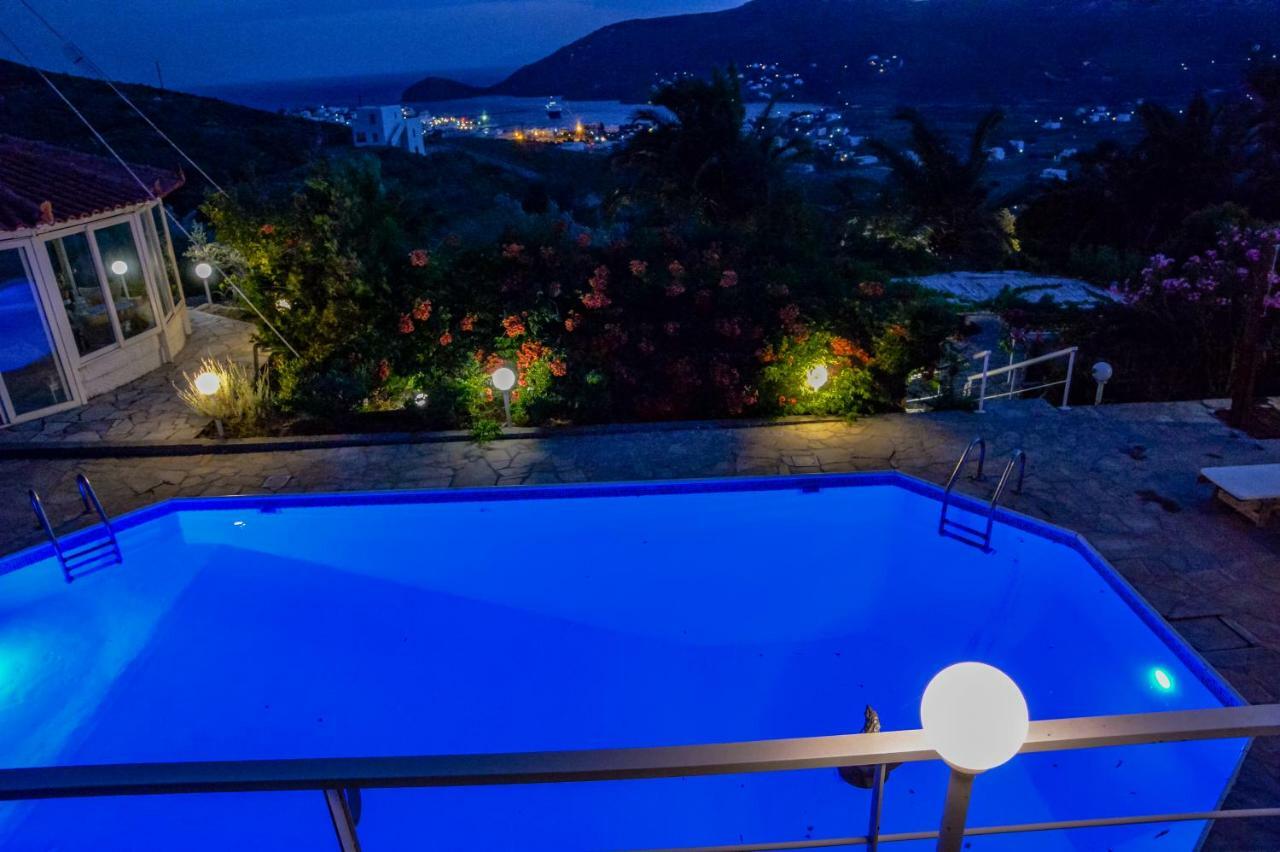 Kymothoi Rooms & Pool Bar Gavrio Dış mekan fotoğraf