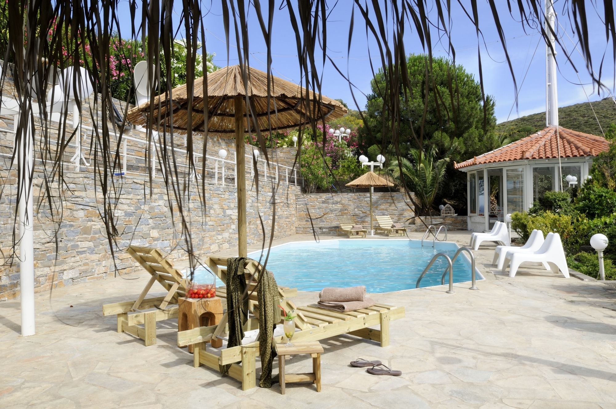 Kymothoi Rooms & Pool Bar Gavrio Dış mekan fotoğraf